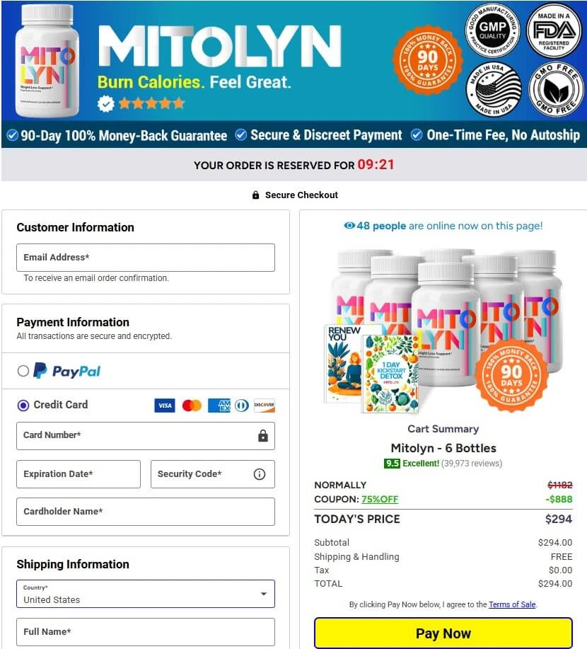 Mitolyn discount